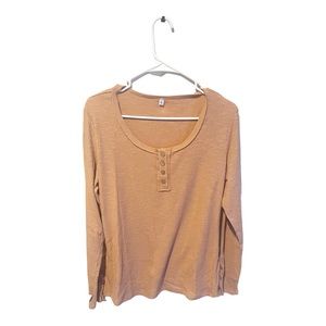 Amazon Henley Long-Sleeve Tee